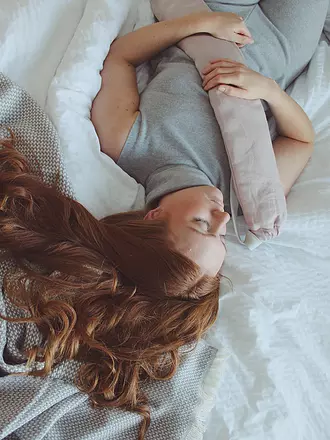 YUYU | Borsa acqua calda - Bottle Linen Ocean | rosa